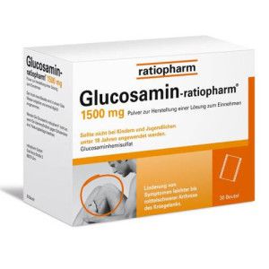 GLUCOSAMIN-RATIOPHARM 1500 mg Plv.z.H.e.L.z.Einn.