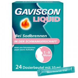 GAVISCON Liquid 500 mg/267 mg/160 mg Susp.z.Einn.