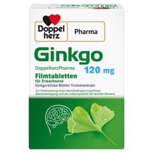 GINKGO DOPPELHERZPHARMA 120 mg Filmtabletten