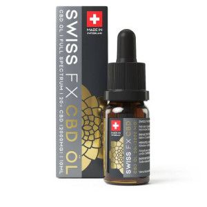 SWISS FX CBD 20% FS Cannabidiol Öl 2000 mg Tropfen